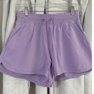 Abercrombie & Fitch YPB lavender women’s athletic short, size small